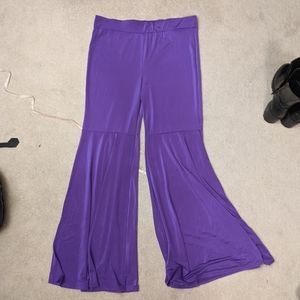 Purple bell bottoms